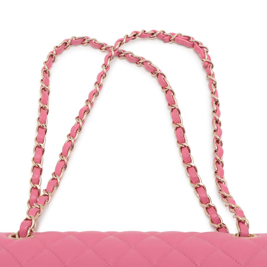 Chanel Medium Classic Caviar Double Flap - Image 11