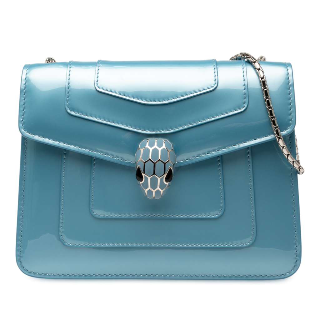 Bvlgari Small Patent Serpenti Forever Crossbody
