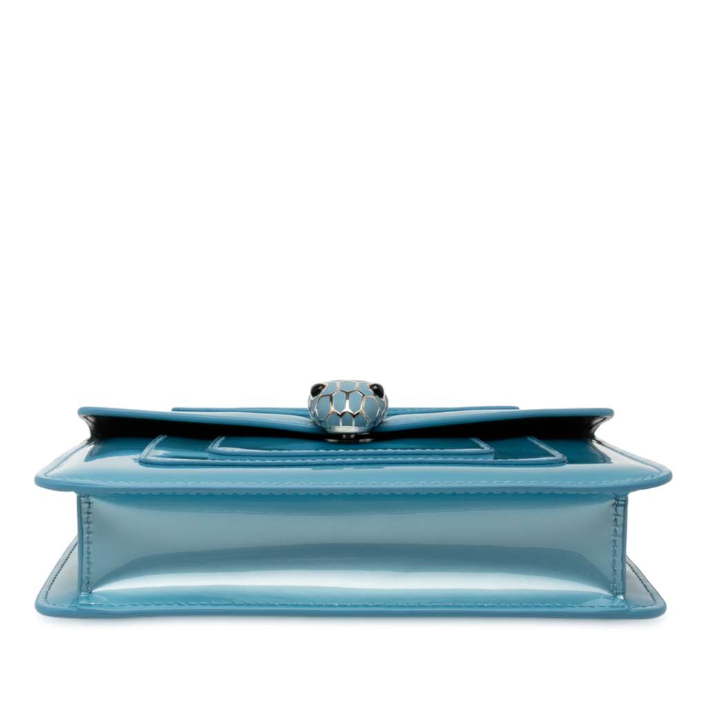Bvlgari Small Patent Serpenti Forever Crossbody - Image 6