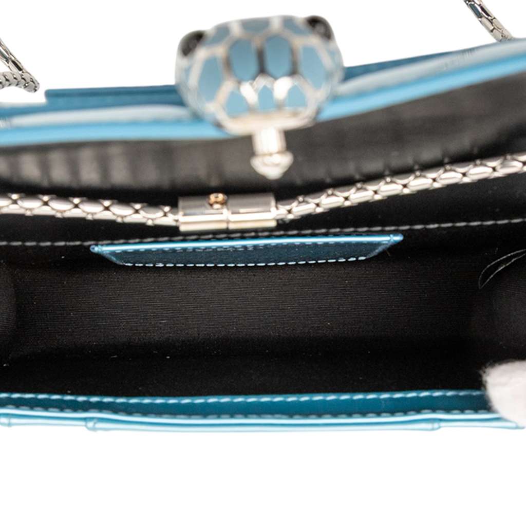 Bvlgari Small Patent Serpenti Forever Crossbody - 4