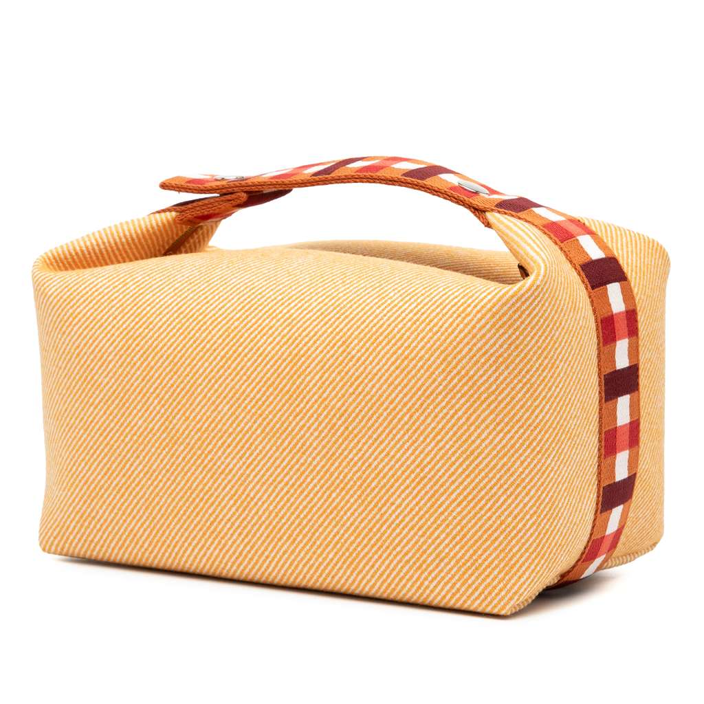 Hermès Large Wool Bride A Brac Au Carre Case - Back view