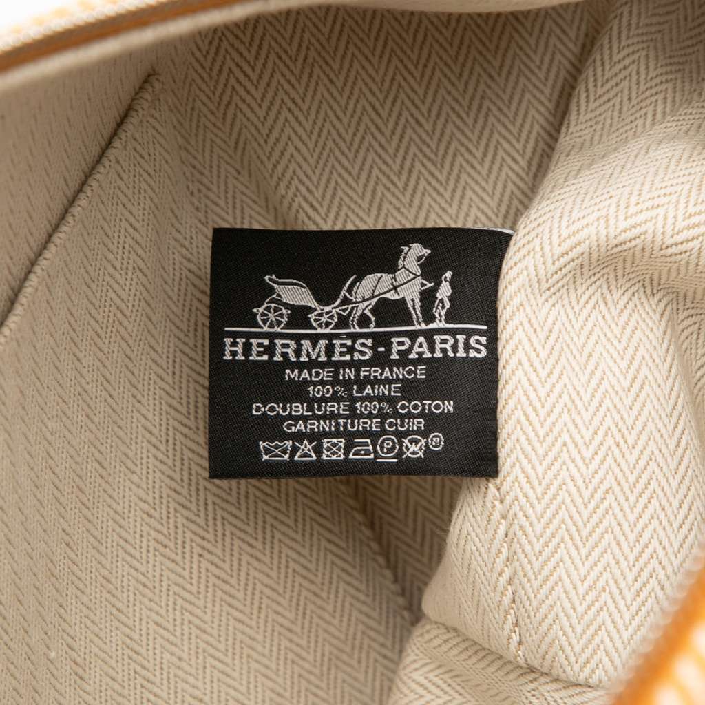 Hermès Large Wool Bride A Brac Au Carre Case - Side view