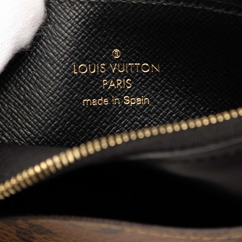 Louis Vuitton Monogram Reverse Slim Purse - Side view