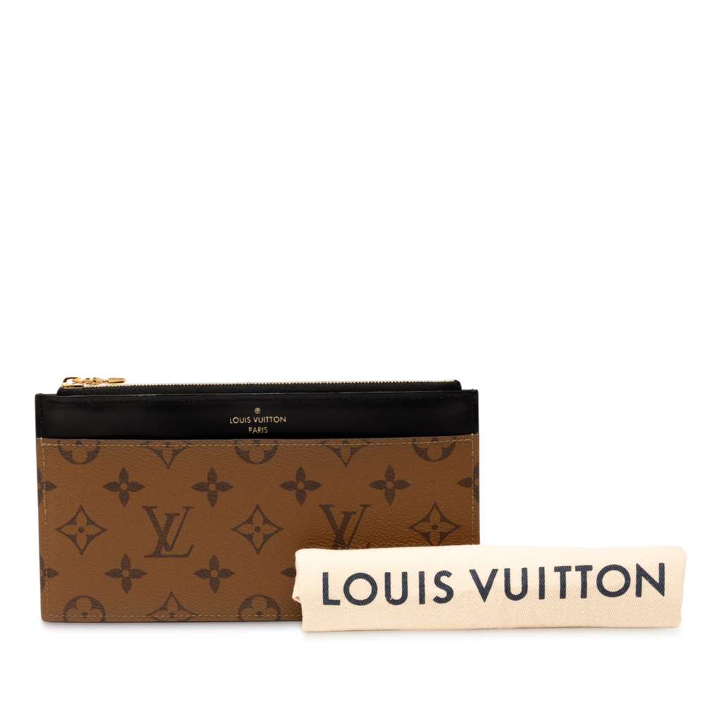 Louis Vuitton Monogram Reverse Slim Purse - Detail 2