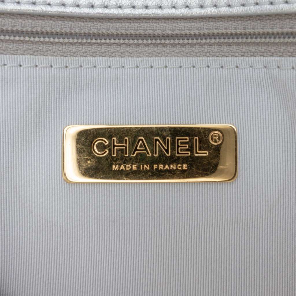 Chanel Large Metallic Lambskin 19 Flap - 5