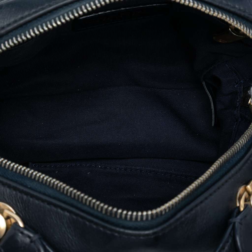 Chanel Small CC Quilted Lambskin Top Handle Vanity Case with Chain - 4