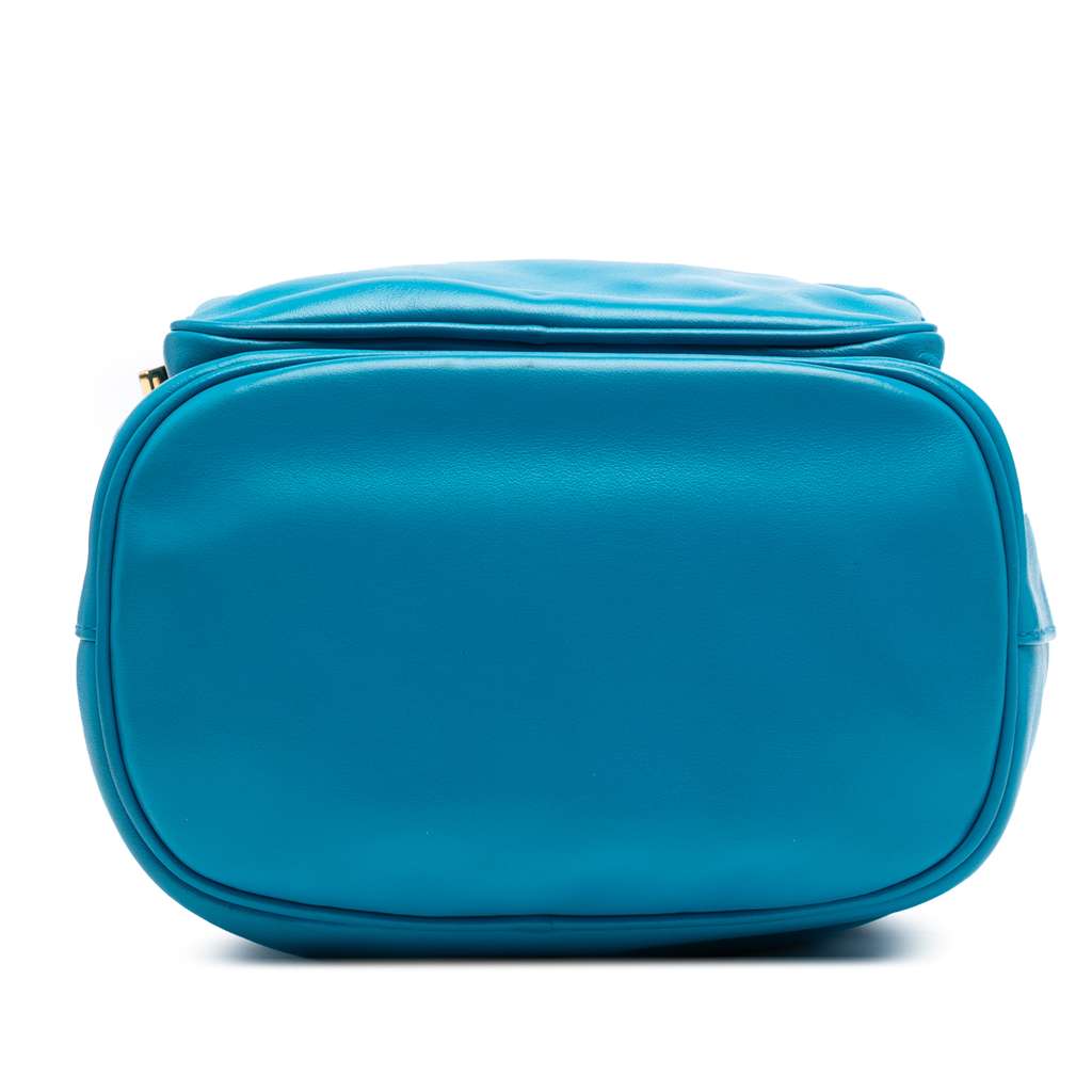 Prada Mini Soft Calf Drawstring Bucket Bag - Image 6