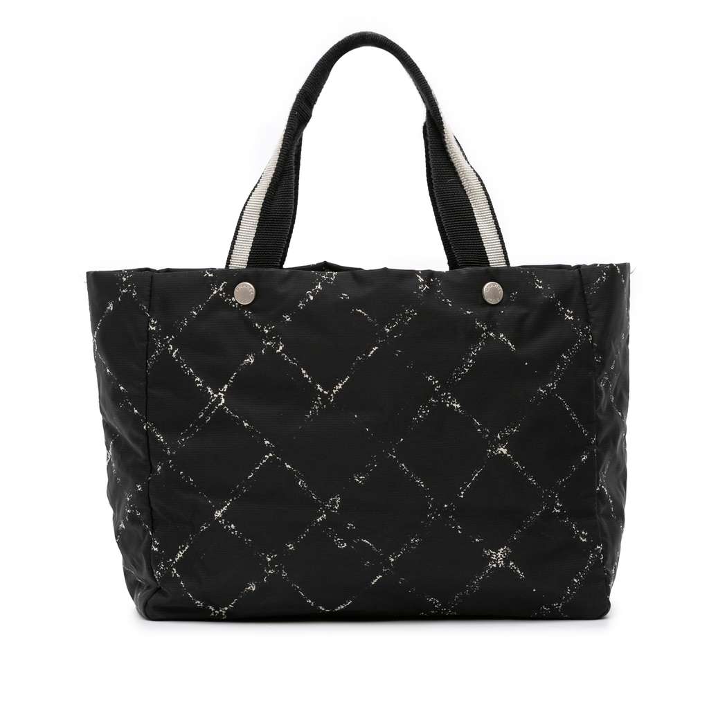 Chanel Old Travel Line Nylon Tote