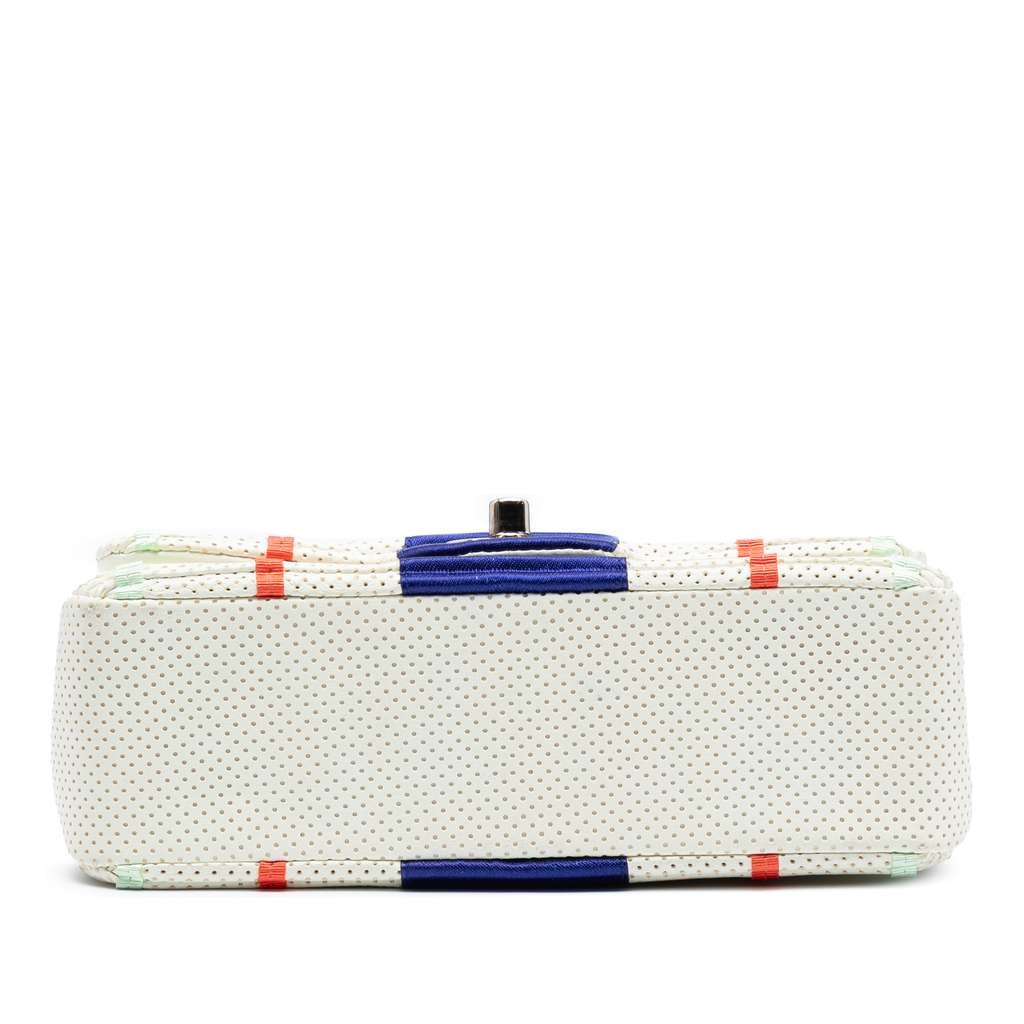 Chanel New Mini Rectangular Classic Perforated Lambskin Single Flap - Image 6