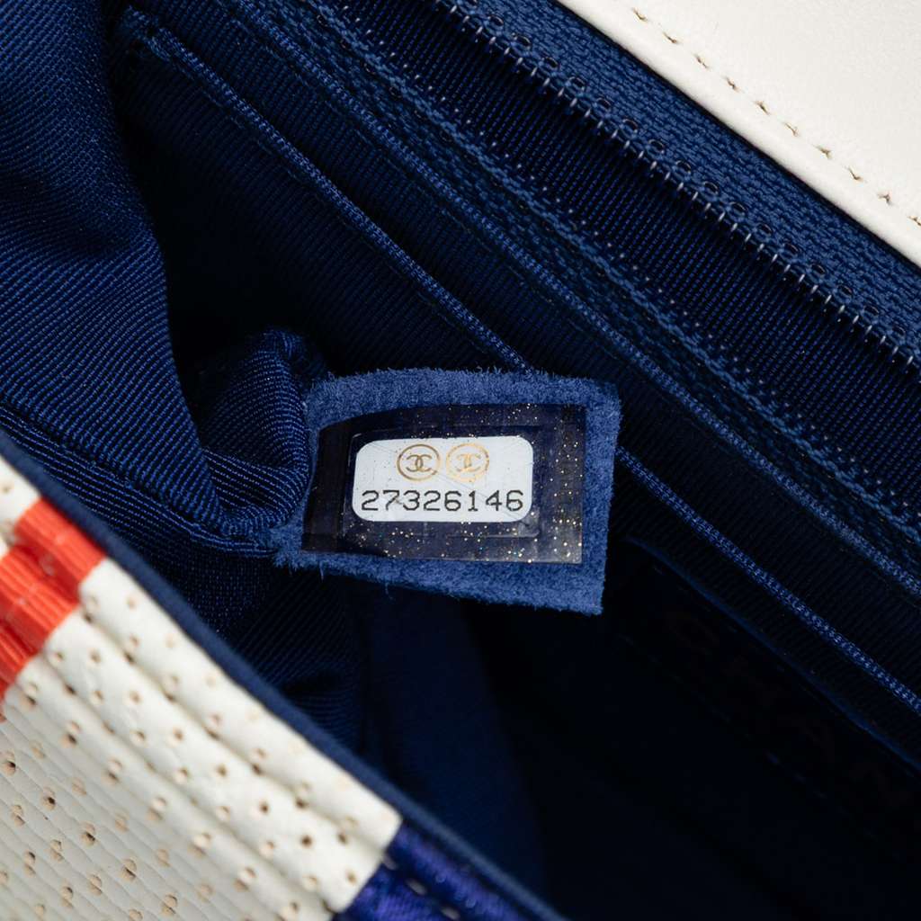 Chanel New Mini Rectangular Classic Perforated Lambskin Single Flap - Detail 1