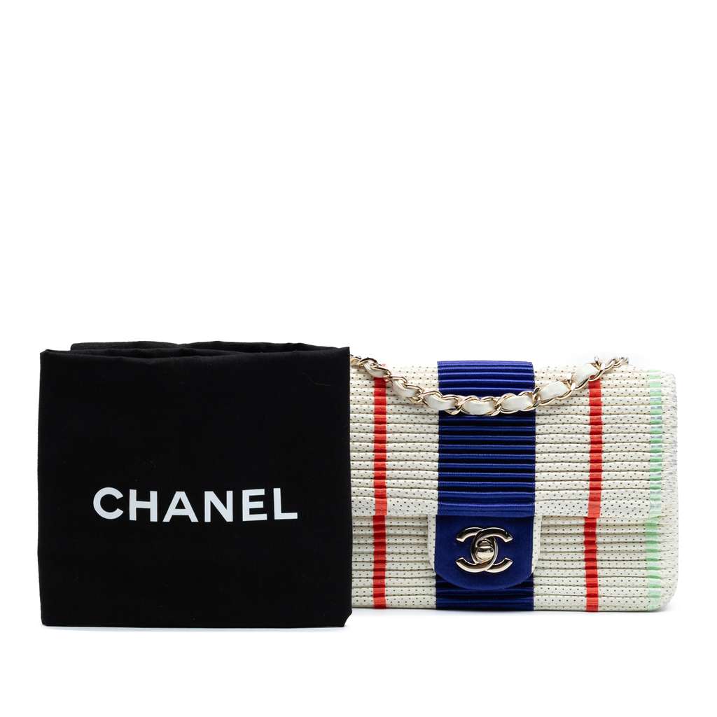 Chanel New Mini Rectangular Classic Perforated Lambskin Single Flap - Image 10