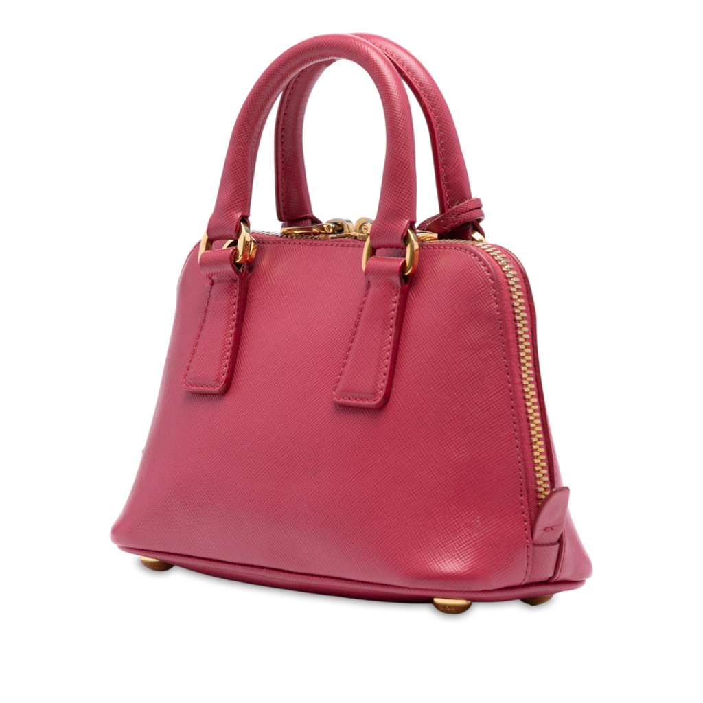 Prada Mini Saffiano Lux Promenade Satchel - 2