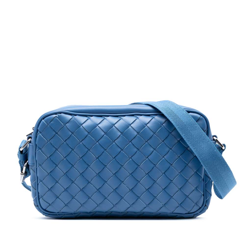 Bottega Veneta Small Nappa Intrecciato Camera Bag