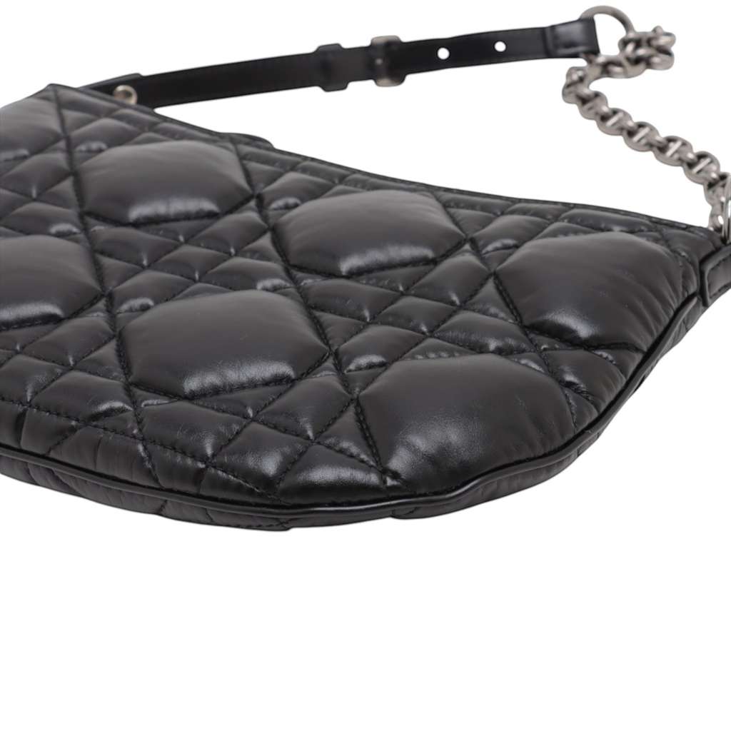 Dior Mini Calfskin Macrocannage Dior Caro Tulip Bag - Detail 2