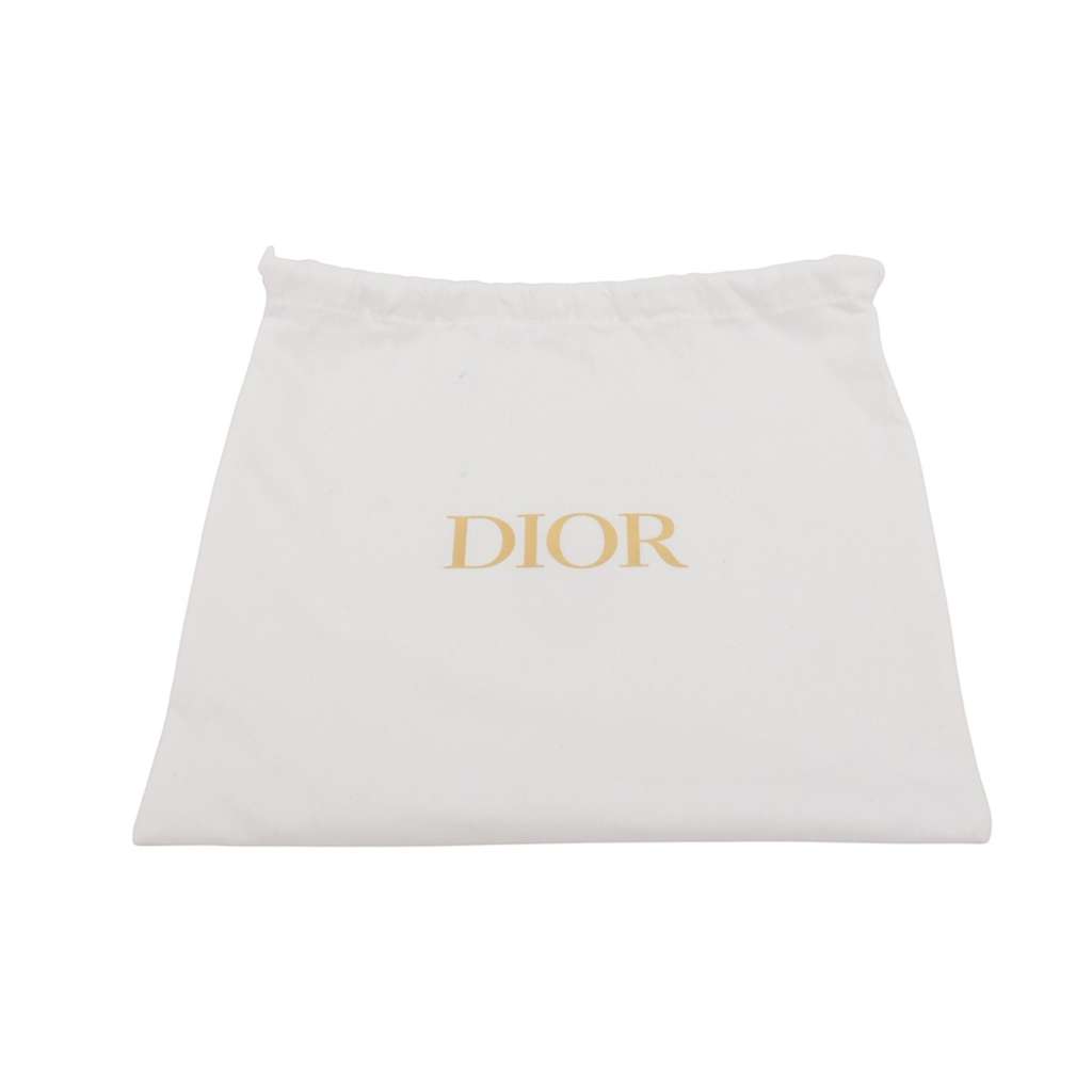 Dior Mini Calfskin Macrocannage Dior Caro Tulip Bag - Image 10