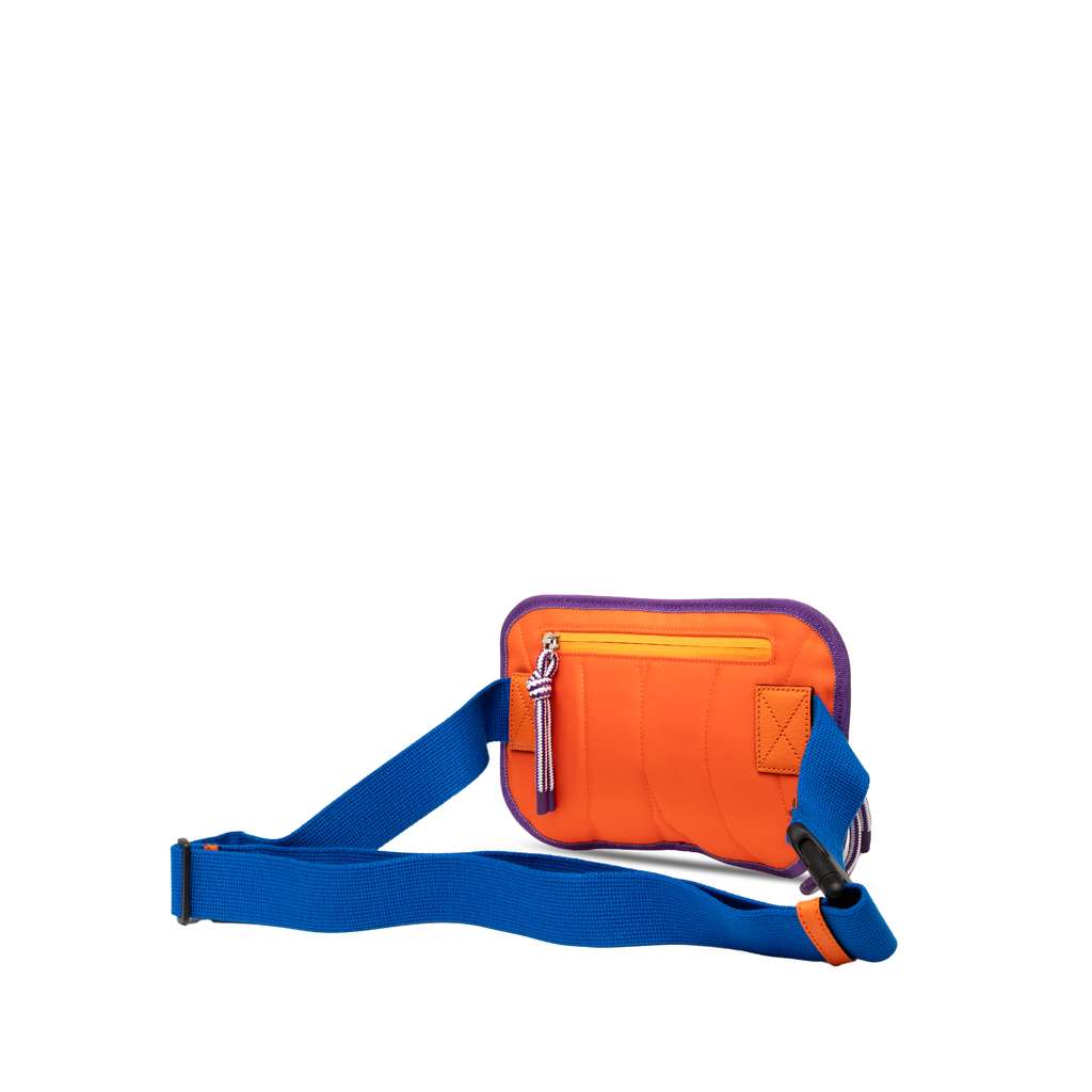 Gucci GG Nylon and Rubber Belt Bag - Back view