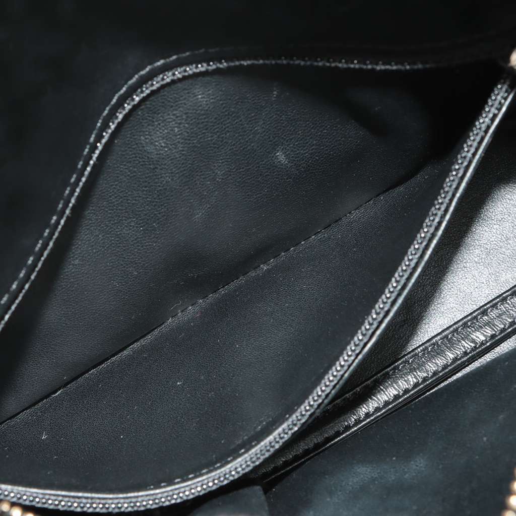 Chanel Small Knit and Calfskin Gabrielle Hobo - Side view