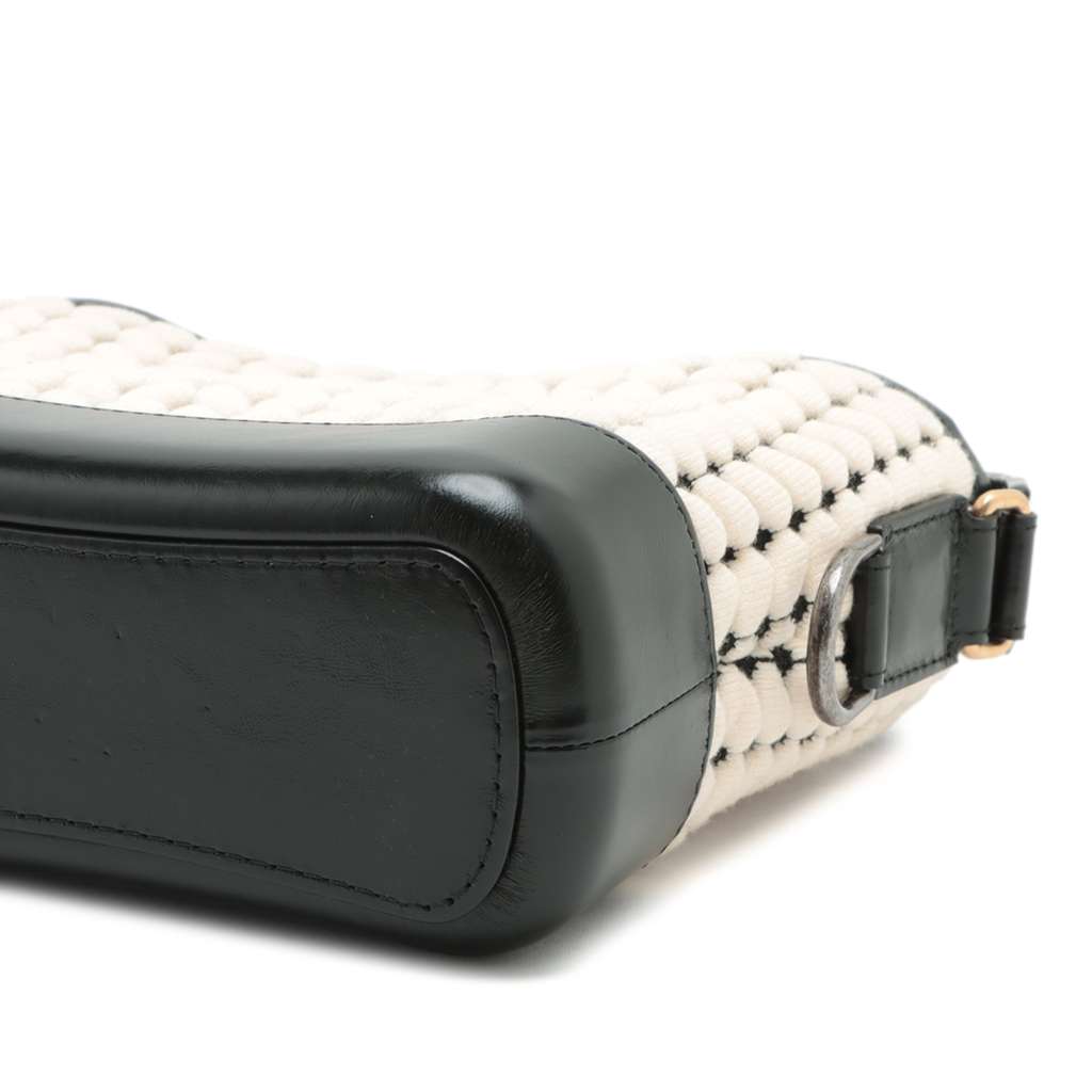 Chanel Small Knit and Calfskin Gabrielle Hobo - Image 10