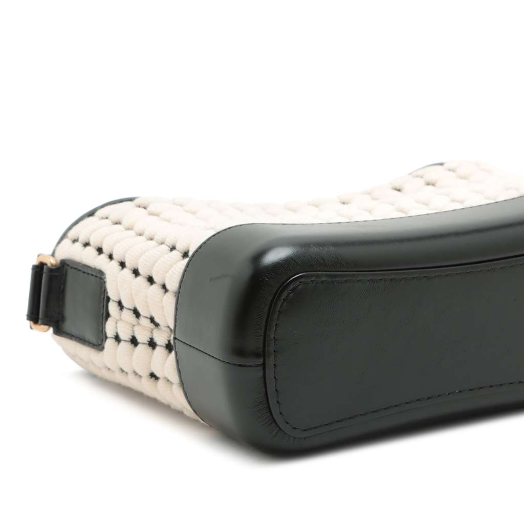 Chanel Small Knit and Calfskin Gabrielle Hobo - Image 11