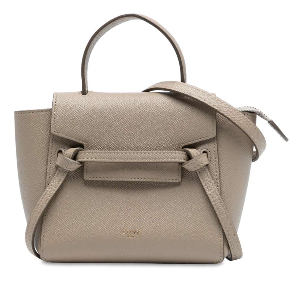 Celine Pico Grained Calfskin Belt Bag