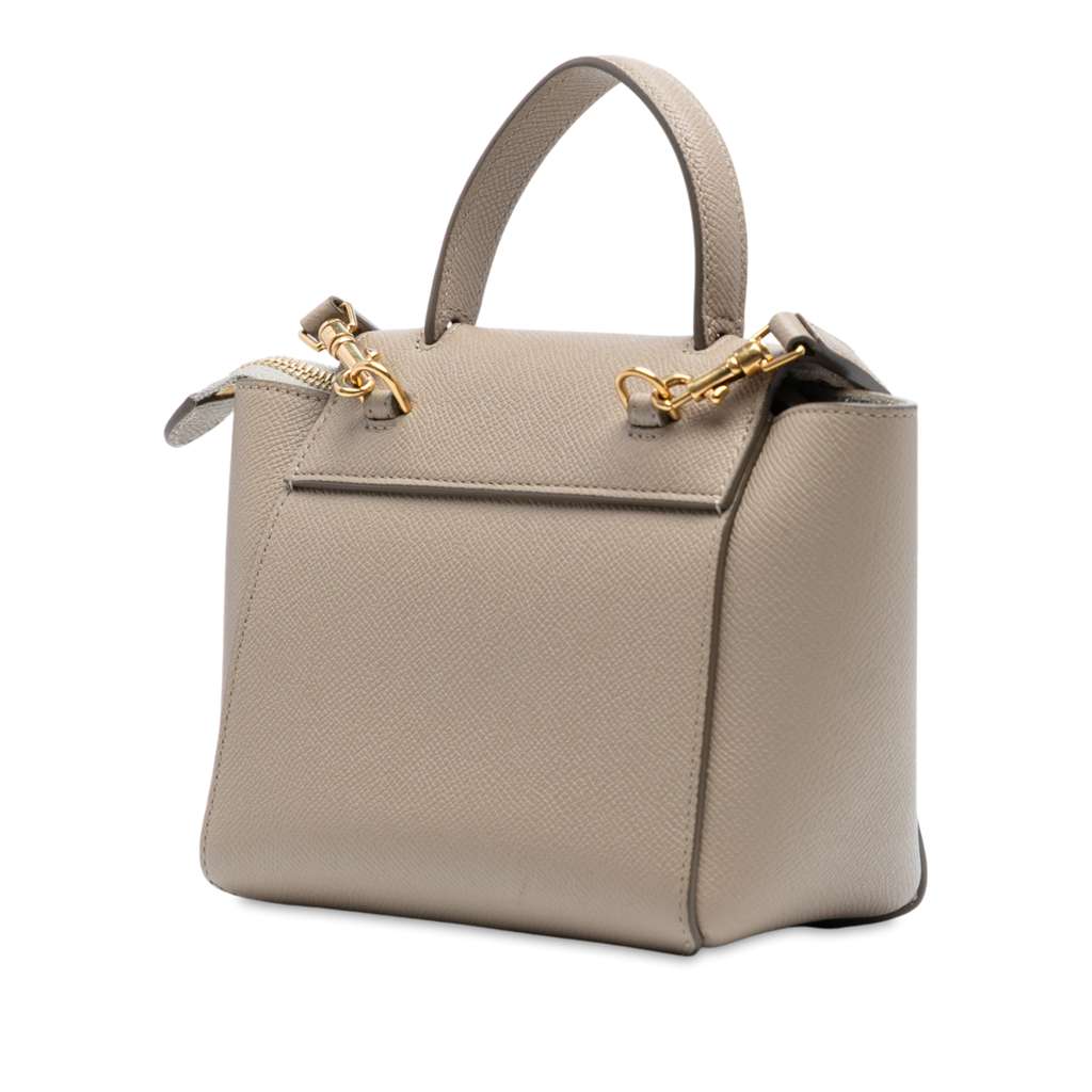 Celine Pico Grained Calfskin Belt Bag - Back view