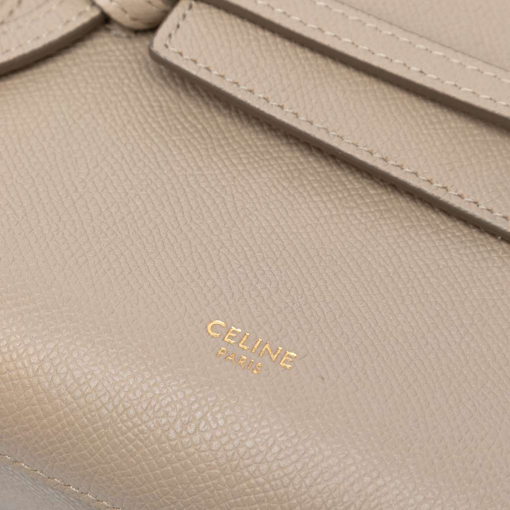Celine Pico Grained Calfskin Belt Bag - Side view