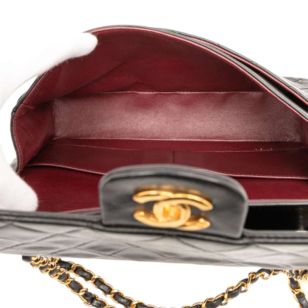Chanel Medium Classic Lambskin Double Flap - 4