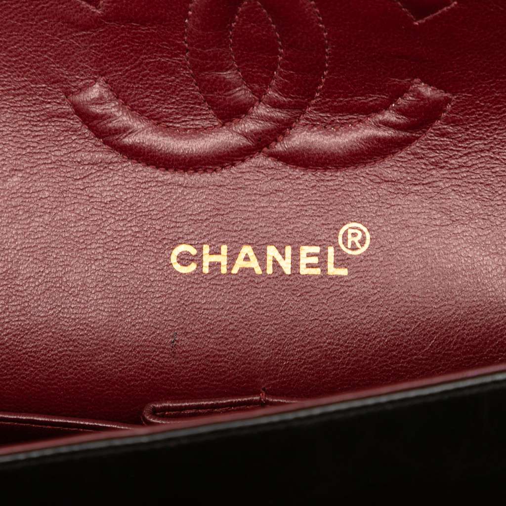 Chanel Medium Classic Lambskin Double Flap - Side view