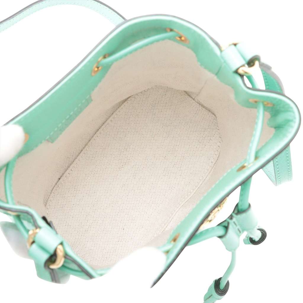 Gucci Mini Leather Ophidia Bucket Bag - Image 6