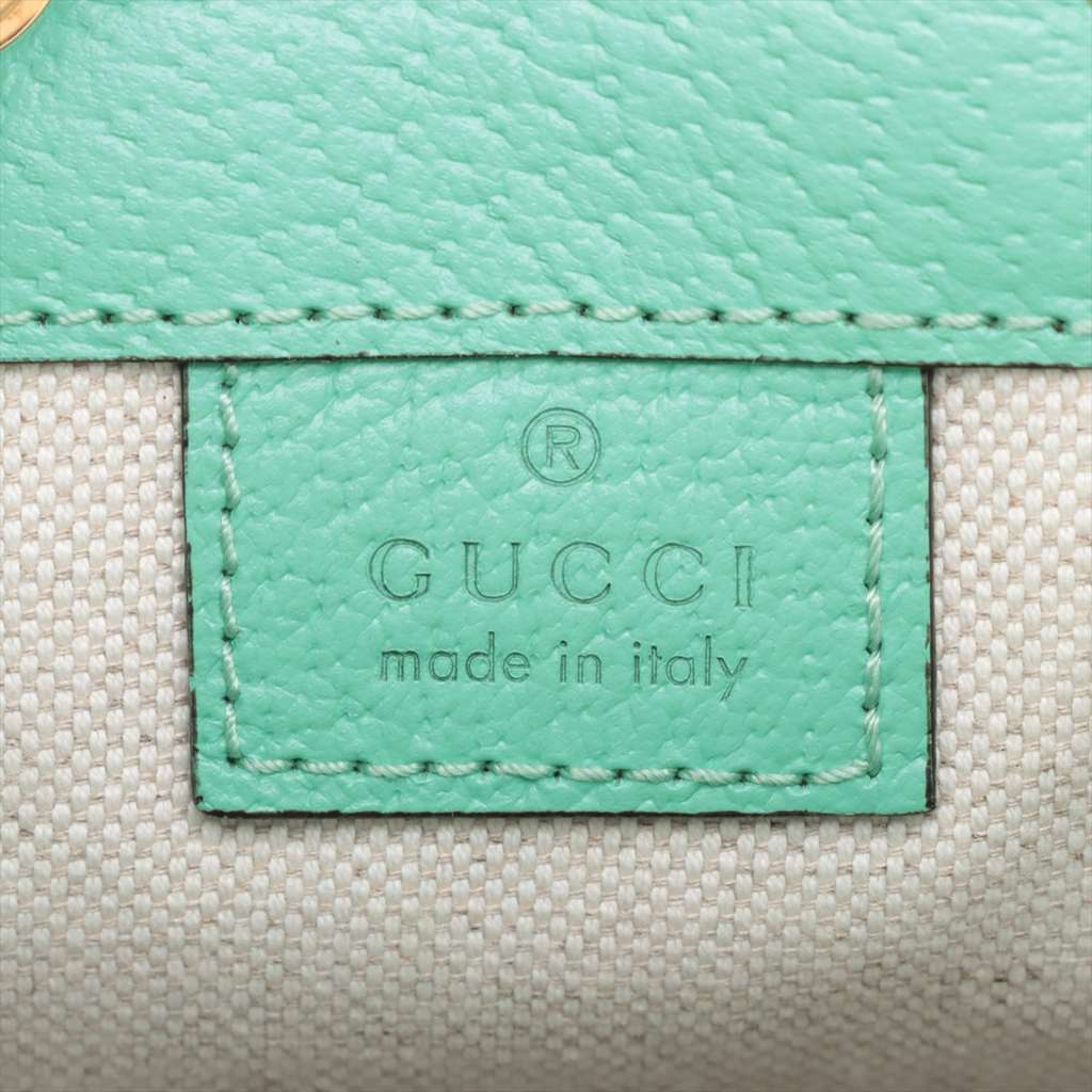 Gucci Mini Leather Ophidia Bucket Bag - 4