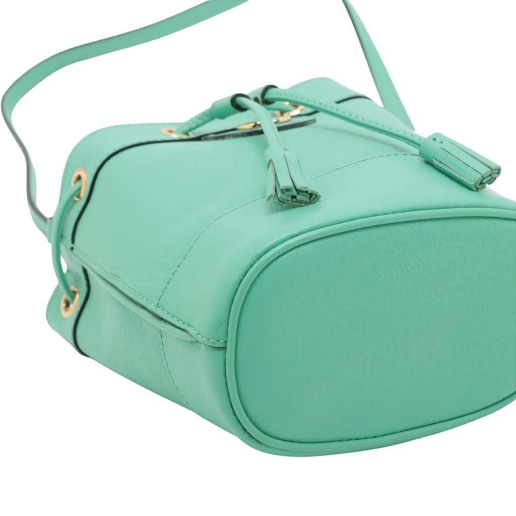 Gucci Mini Leather Ophidia Bucket Bag - Detail 1