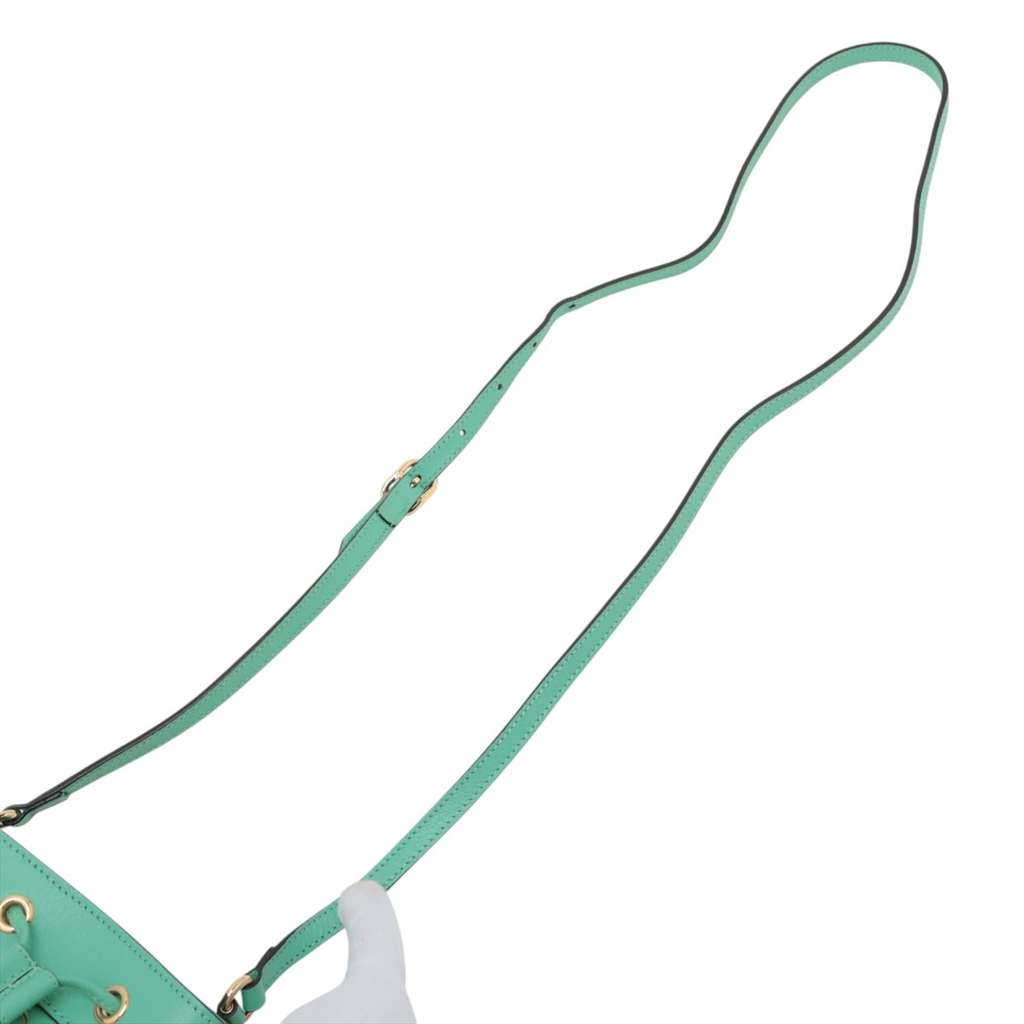 Gucci Mini Leather Ophidia Bucket Bag - Image 10