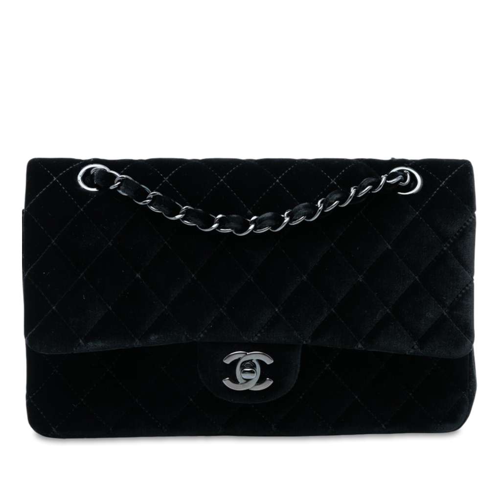 Chanel Medium Classic Velvet Double Flap