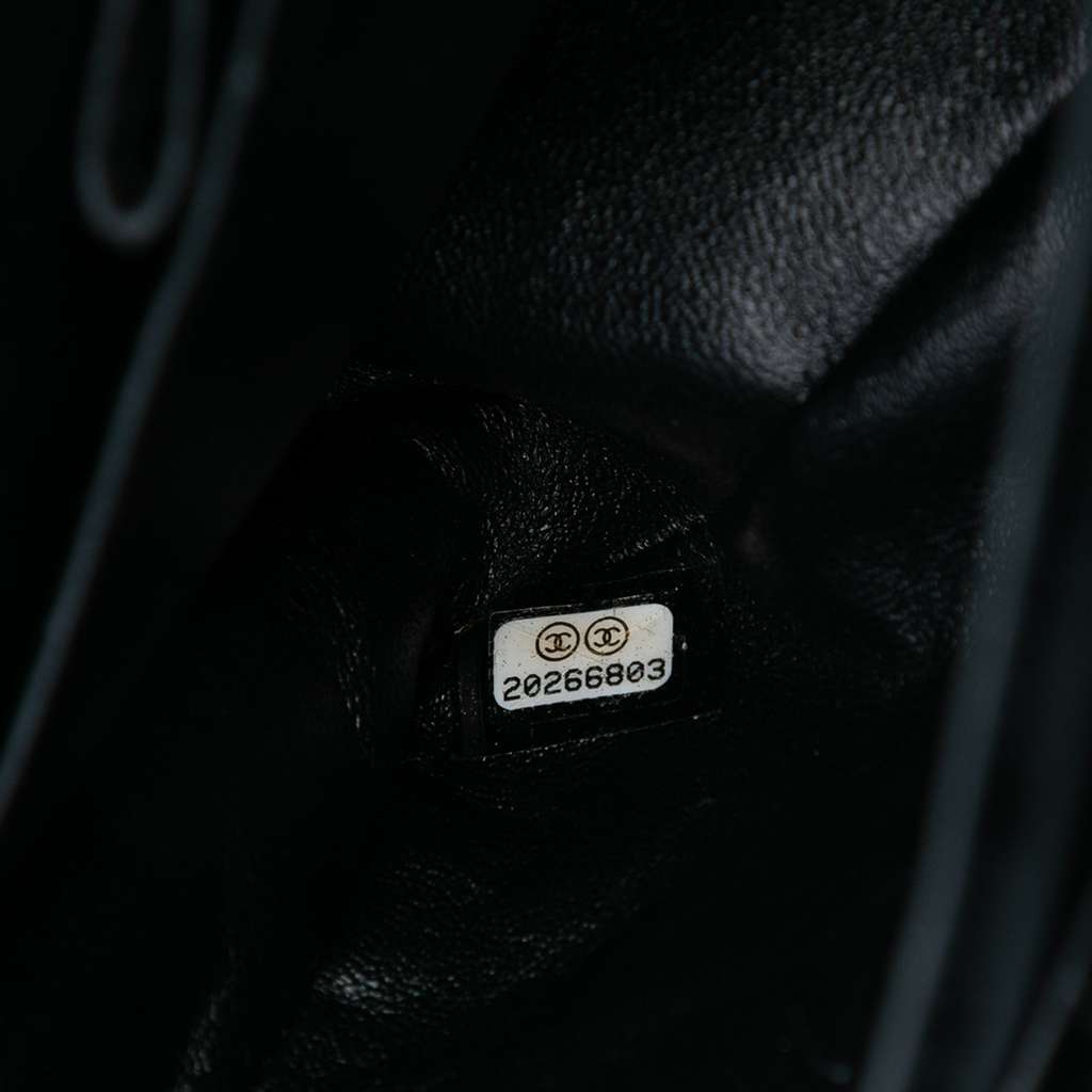 Chanel Medium Classic Velvet Double Flap - Side view