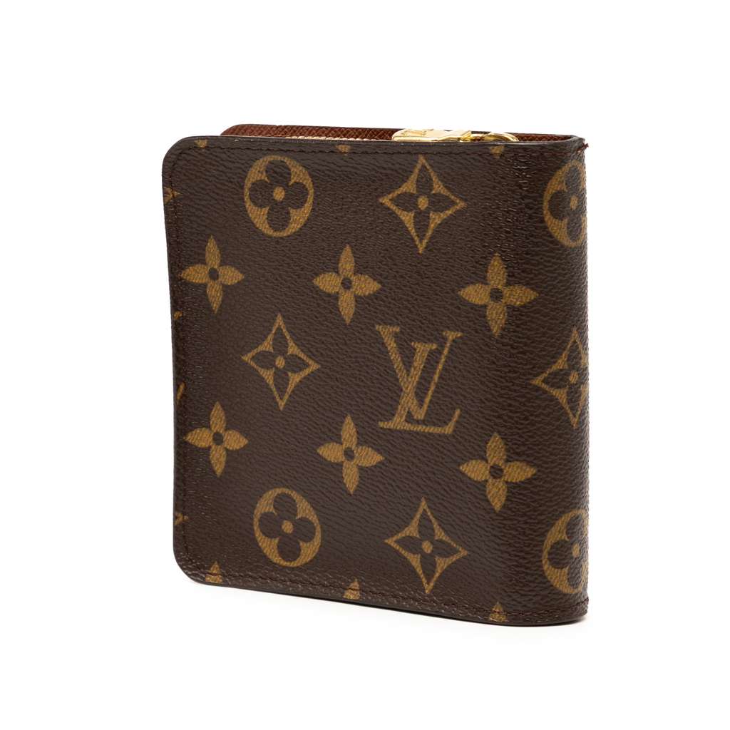 Louis Vuitton Monogram Bifold Compact Wallet - Back view