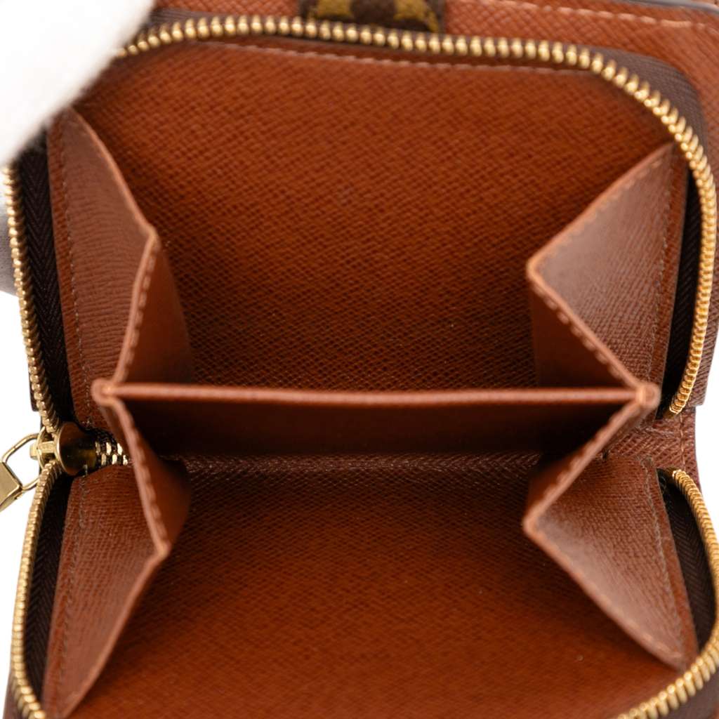 Louis Vuitton Monogram Bifold Compact Wallet - Side view