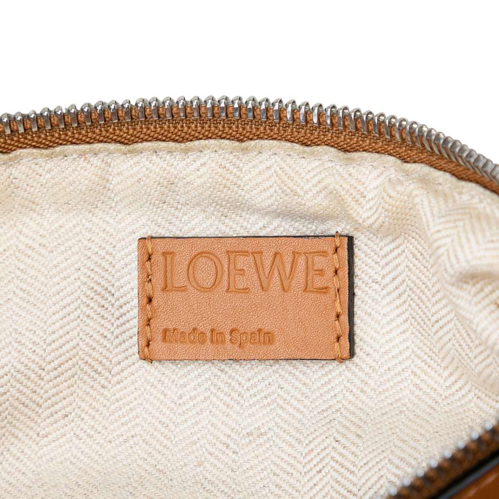 Loewe Small Woven Calfskin Puzzle Satchel - Side view