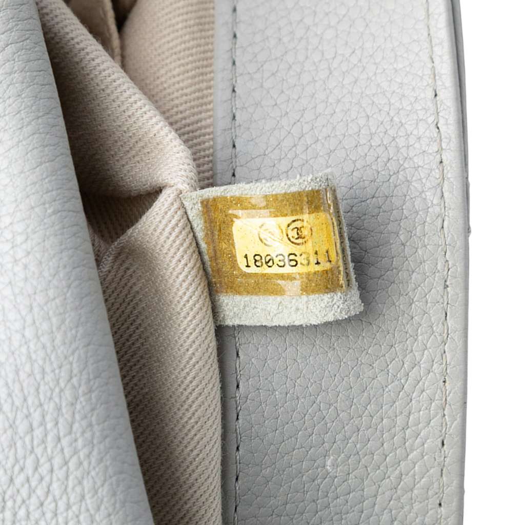 Chanel Jumbo Quilted Caviar Double Compartment Chain Flap - 5