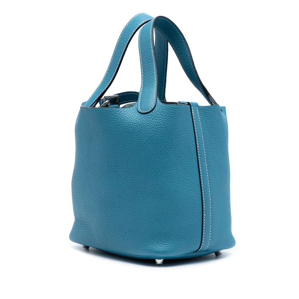 Hermès Clemence Picotin Lock 18 - Back view