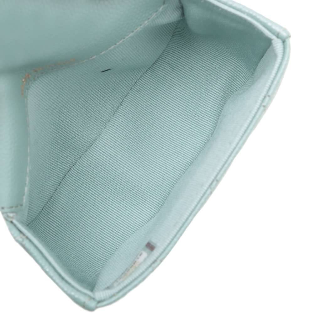 Chanel Mini Classic Caviar Clutch With Chain - Image 6