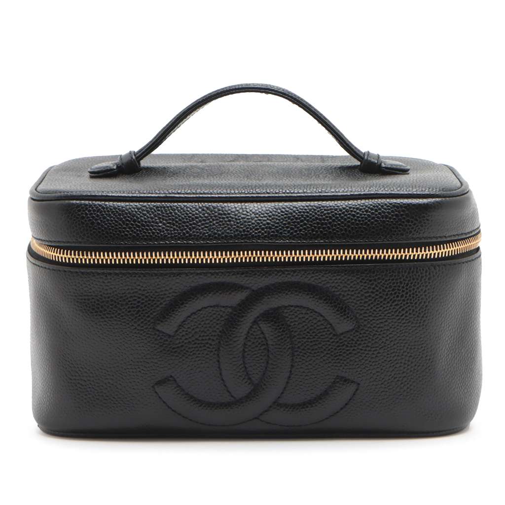 Chanel CC Caviar Vanity Case