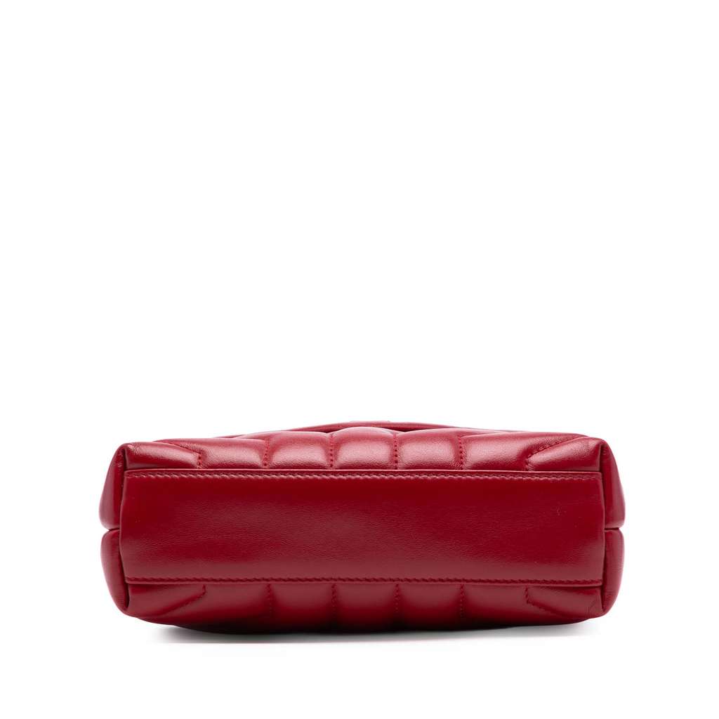 Saint Laurent Toy Matelasse Leather Monogram LouLou Crossbody - 3