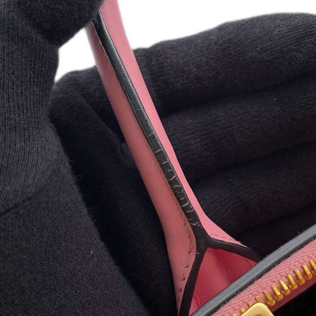 Prada City Calf Trimmed Saffiano Paradigme Bag - Image 13