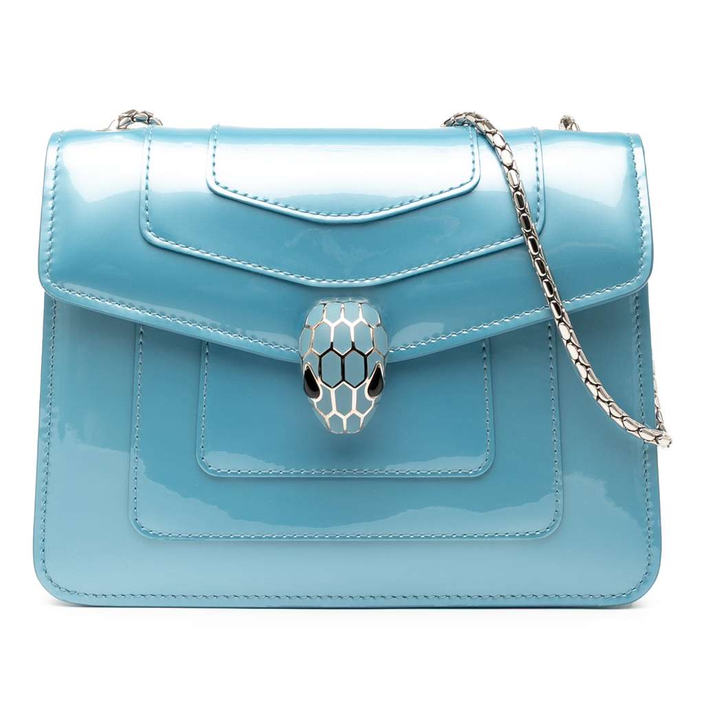 Bvlgari Small Patent Serpenti Forever Crossbody