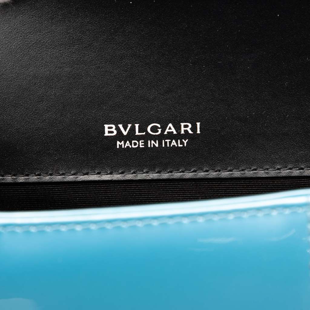 Bvlgari Small Patent Serpenti Forever Crossbody - Side view