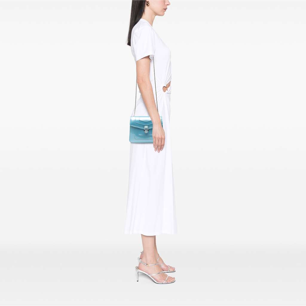 Bvlgari Small Patent Serpenti Forever Crossbody - Detail 2