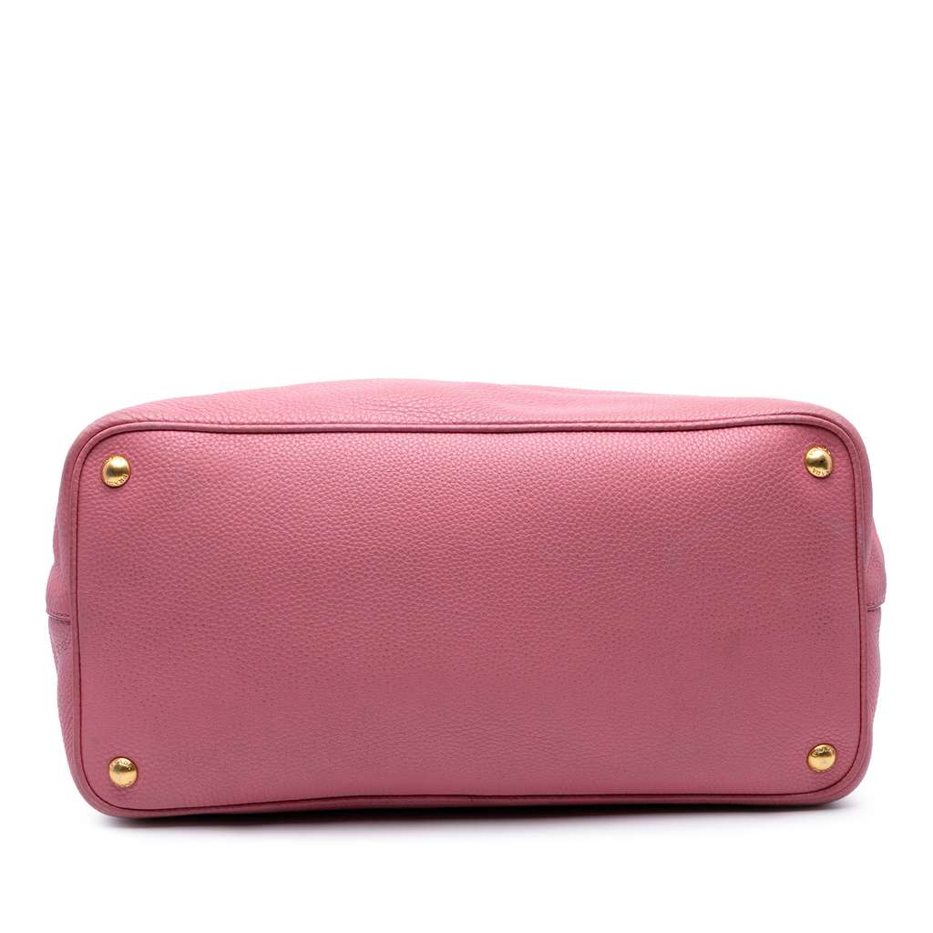 Prada Vitello Daino Open Convertible Tote - Image 6