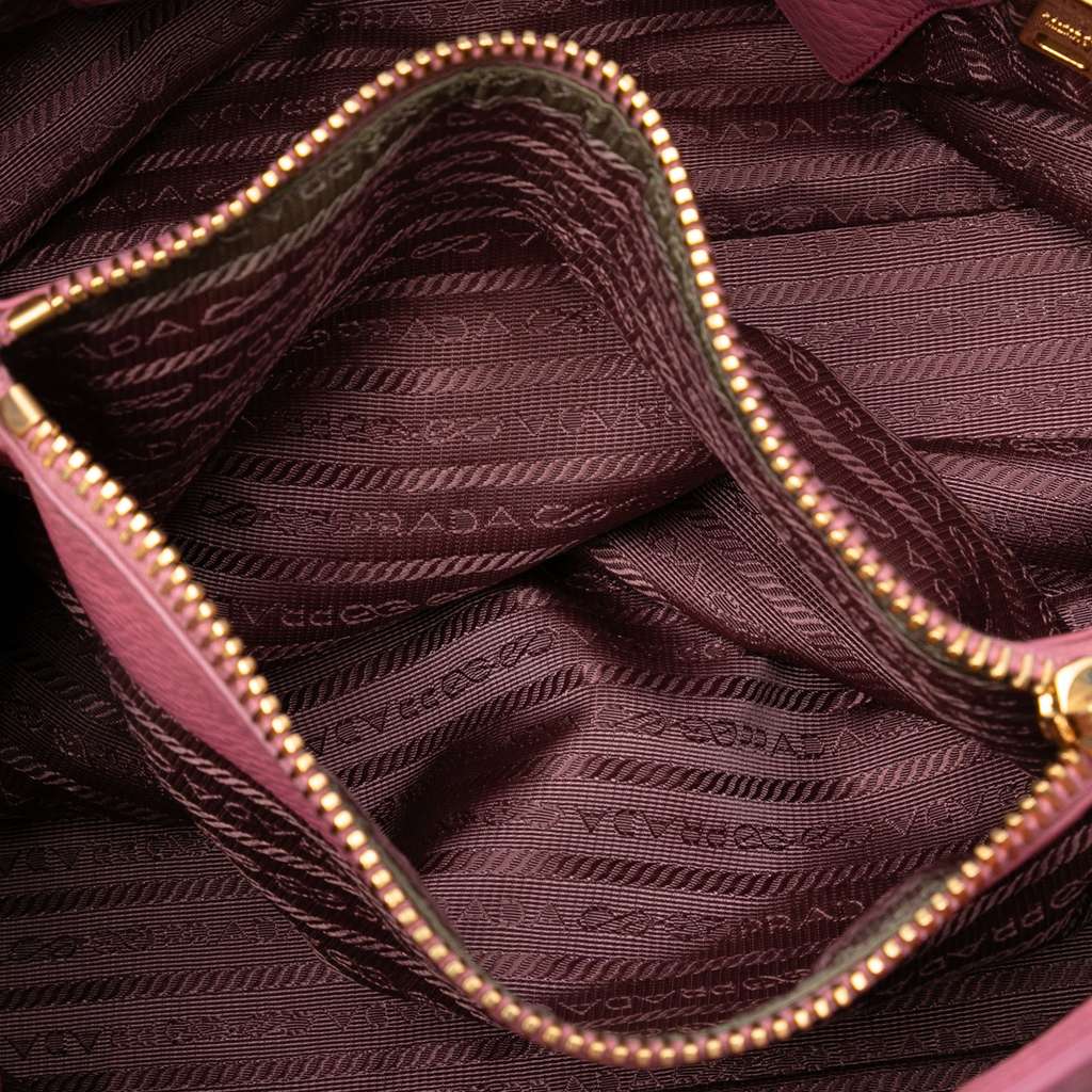 Prada Vitello Daino Open Convertible Tote - 4