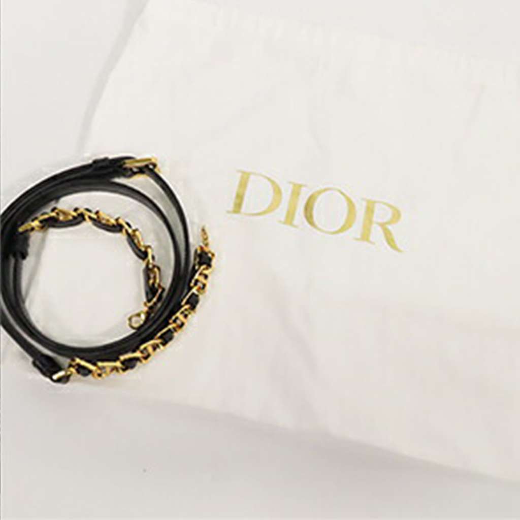 Dior Mini Calfskin 30 Montaigne Amber Bucket Bag - Image 11