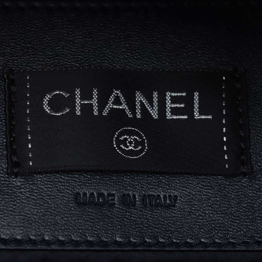 Chanel Embossed Nylon Tweed Doudoune Belt Bag - Side view